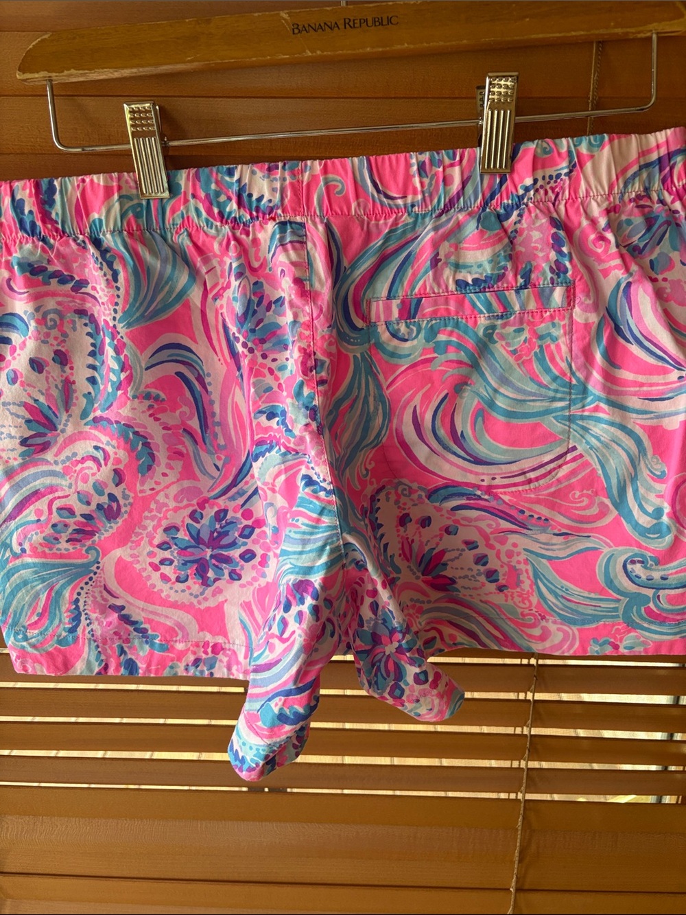 LILLY PULITZER Ocean View Short Prosecco Pink Don't Be Jelly Size; M; EUC - Picture 4 of 13